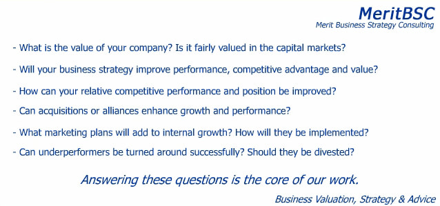6 Business Core Issues MeritBSC Answers